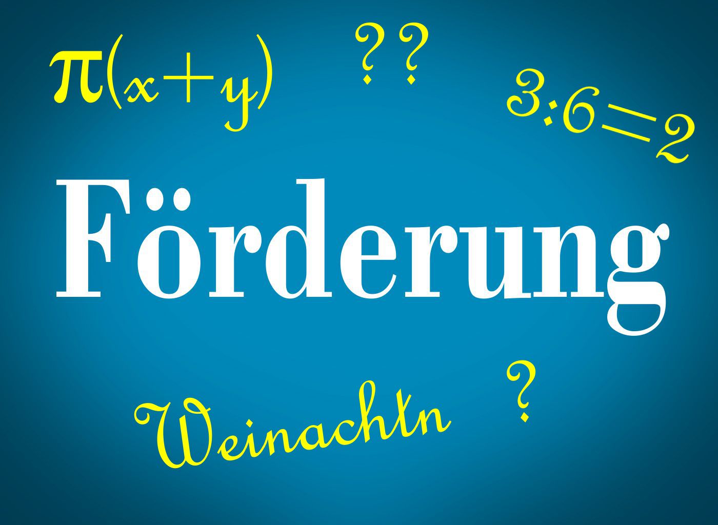 Förderung